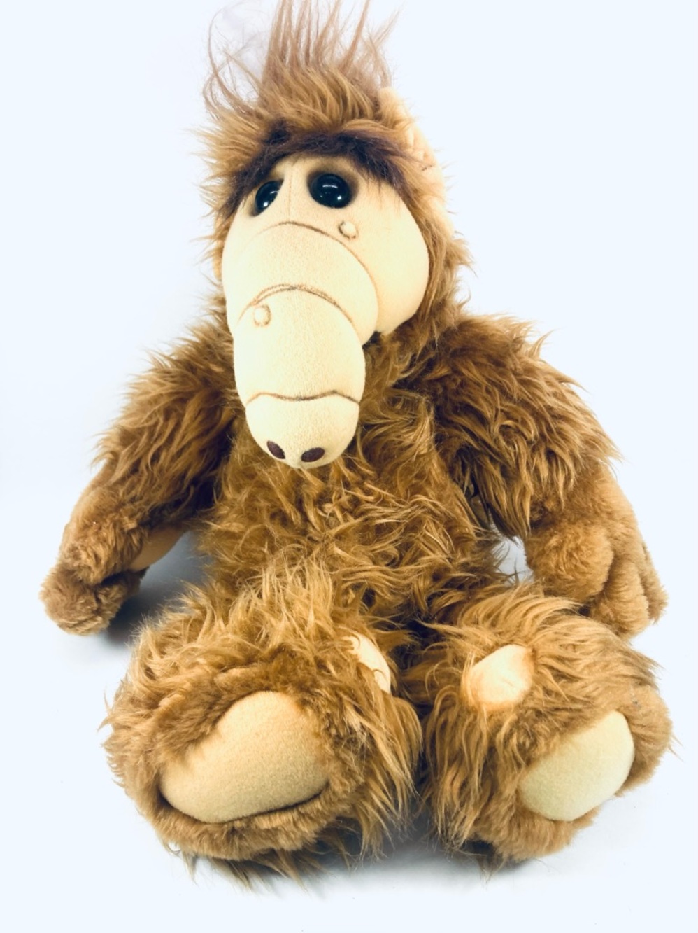 Vtg 1986 Coleco Toy Talking Wisecracking ALF Alien Production 18" Plush WORKING!